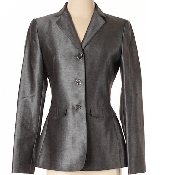 calvin klein metallic jacket